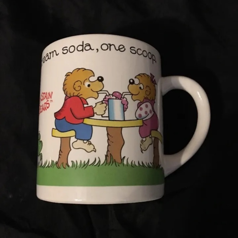 Berbenstain Bear mug 1987 vintage - Picture 2 of 6
